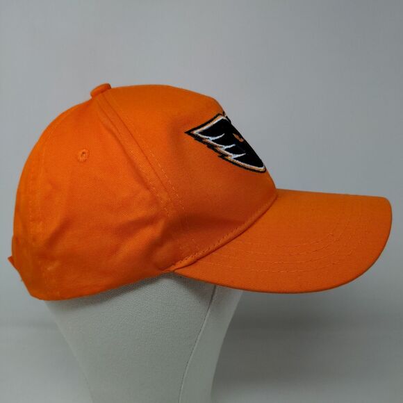 Service Electric Men's Strapback Hat Orange Adjustable Embroidered Logo - Picture 4 of 6